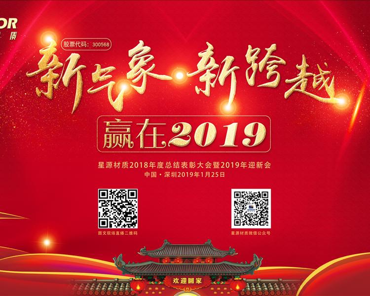 新氣象·新跨越贏在2019星源材質年會
